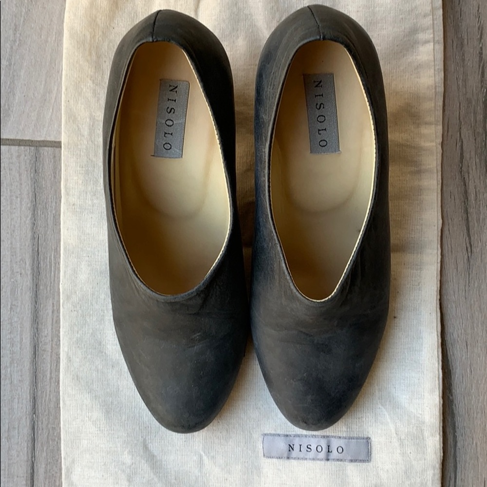 Nisolo Austin smoke heel